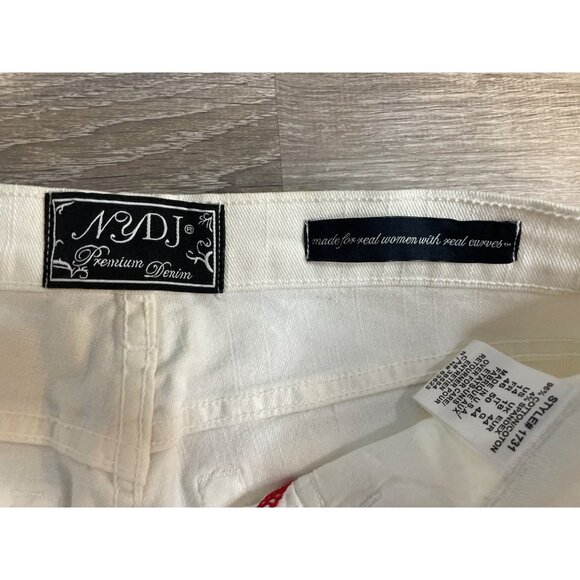 Not Your Daughters Jeans NWT White Premium Denim Jeans Sz 14 - Picture 6 of 11